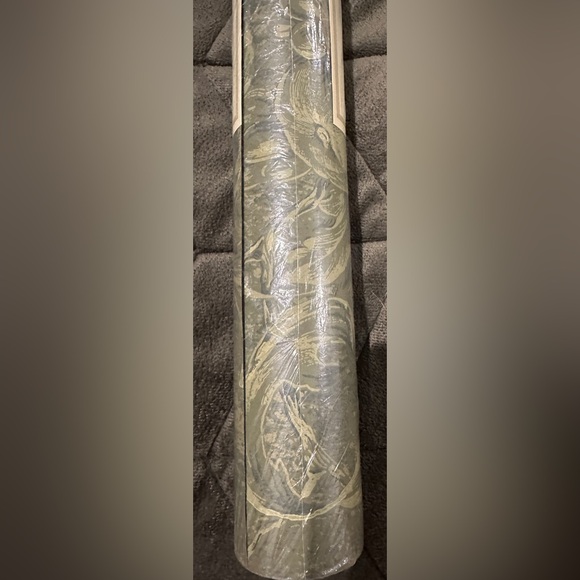 YORK CE8653 Hunter Olive Green Floral Swirl Wallpaper Double Roll 56 sqft NEW